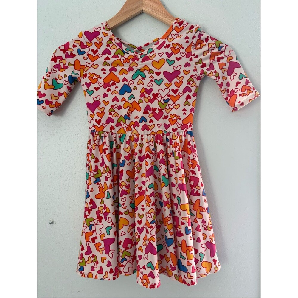 DOT DOT SMILE 12-24 MONTHS ✨ infant flowe colorful dress yellow and blue